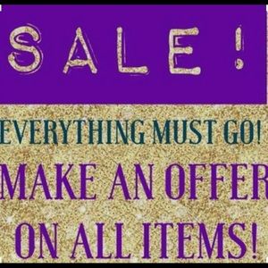 ✨✨blowout sale!! everything must go!!✨✨